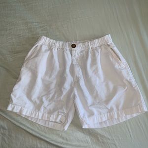 Men’s small white chubbies shorts
